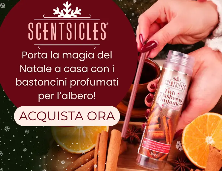 Bastoncini profumati per l’albero di Natale