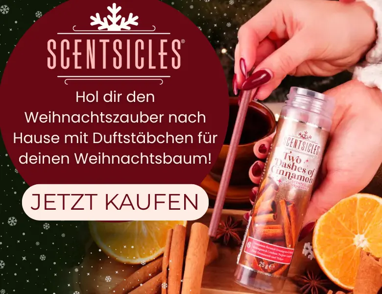 Duftstäbchen für den Weihnachtsbaum
