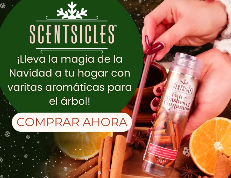 Aromas para el árbol de Navidad Scentsicles