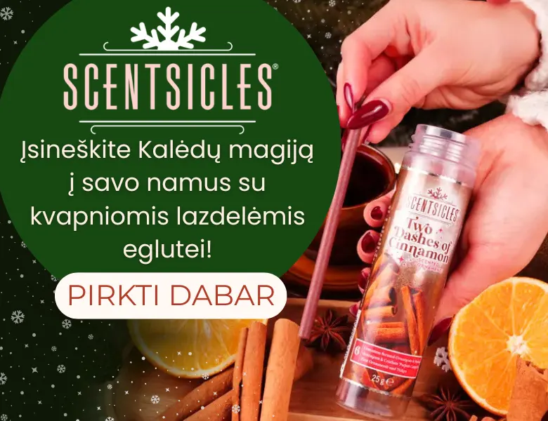 Scentsicles kvapai Kalėdų eglutei