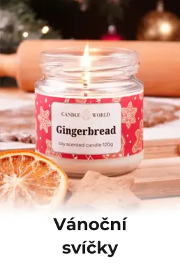 Vánoční vonné svíčky
