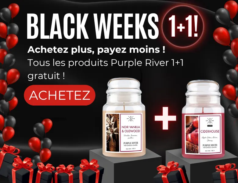 Produits Purple River 1+1 gratuit !
