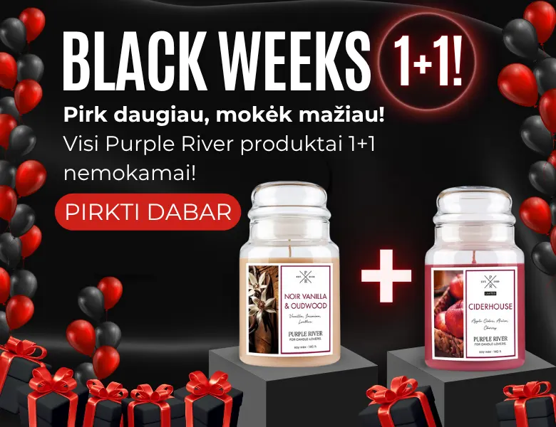Purple River produktai 1+1 nemokamai!