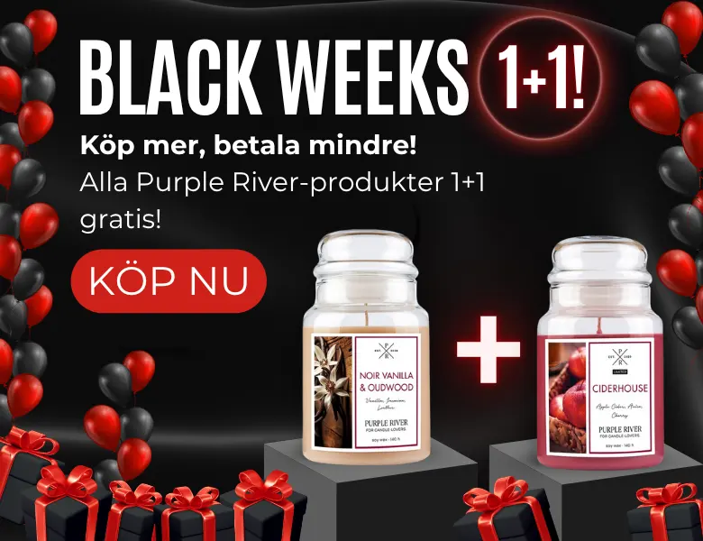 Purple River-produkter 1+1 gratis!