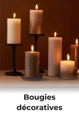 Bougies décoratives Bolsius