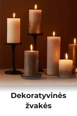 Dekoratyvinės Bolsius žvakės