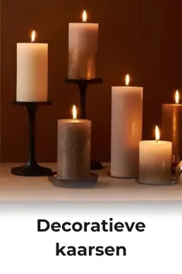 Decoratieve Bolsius kaarsen