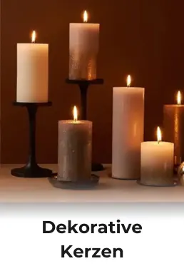Dekorative Bolsius Kerzen