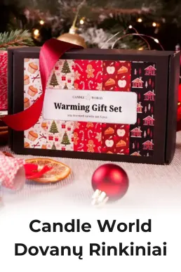 Candle World dovanų rinkiniai