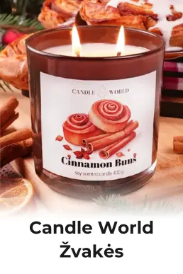 Candle World žvakės