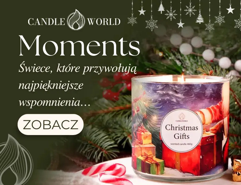 Kolekcja świec zapachowych Moments