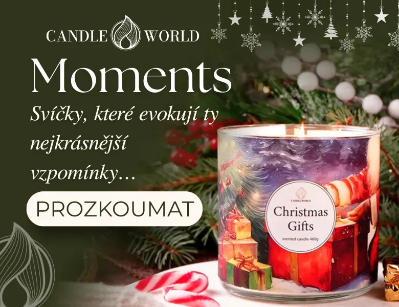 Kolekce vonných svíček Moments
