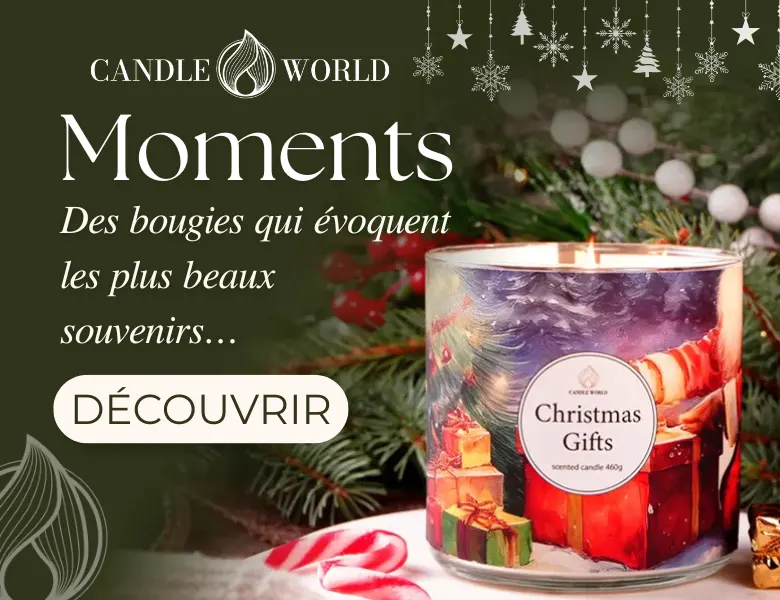 Collection de bougies parfumées Moments