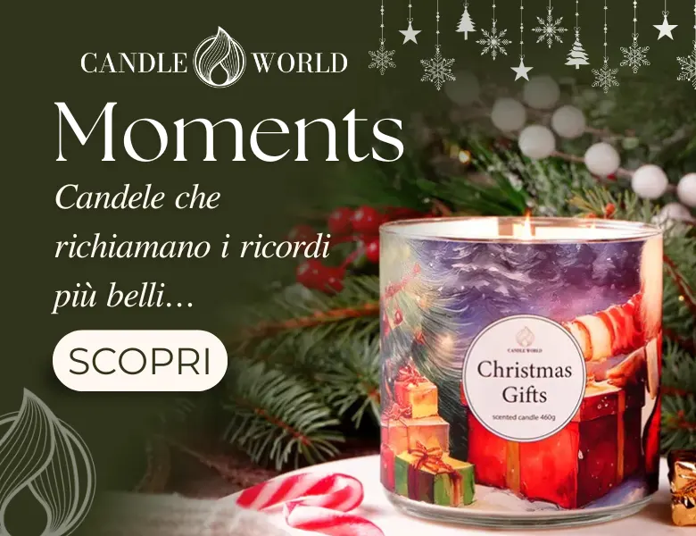 Collezione di candele profumate Moments