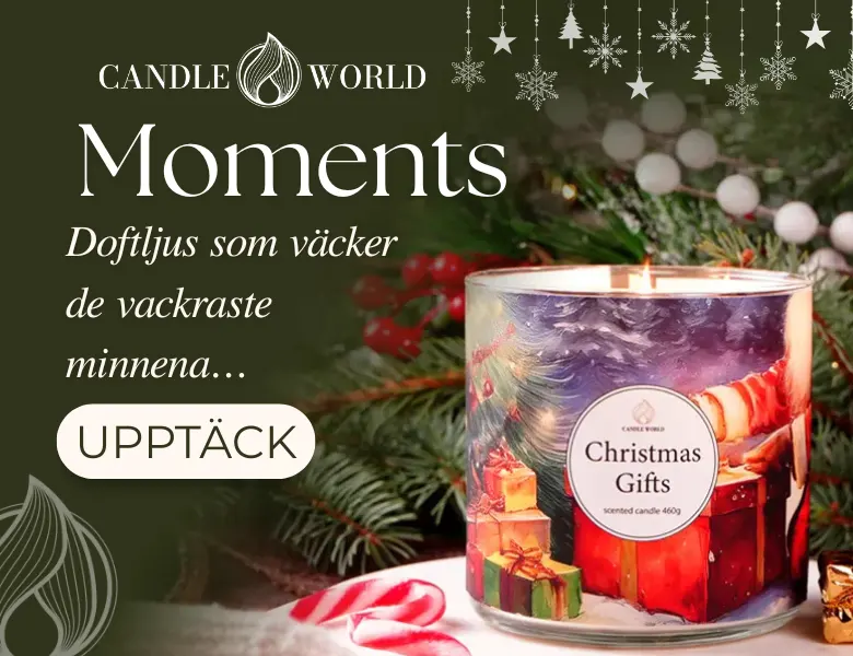 Moments kollektion av doftljus