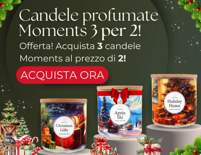 Candele Candle World Moments 3 per 2!