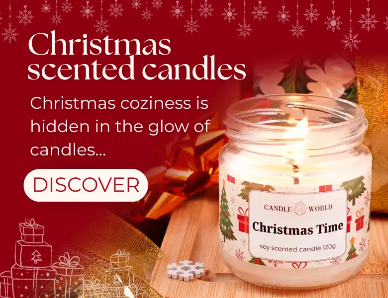 Christmas scented candles