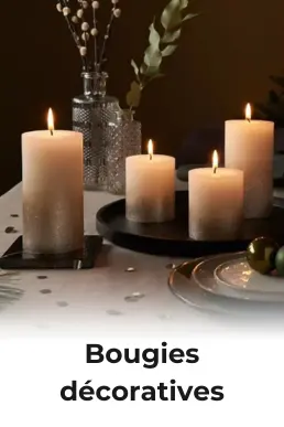 Bougies décoratives