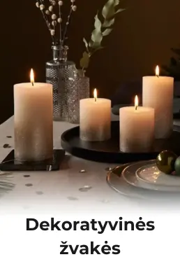 Dekoratyvinės žvakės