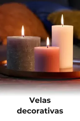 Velas decorativas