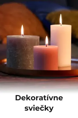 Dekoratívne sviečky