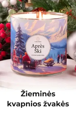 Žieminės kvapnios žvakės