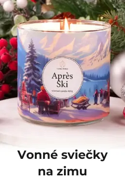 Vonné sviečky na zimu