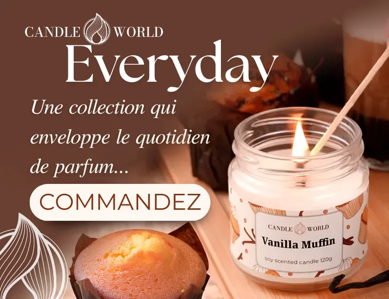 Candle World Everyday Bougies en soja