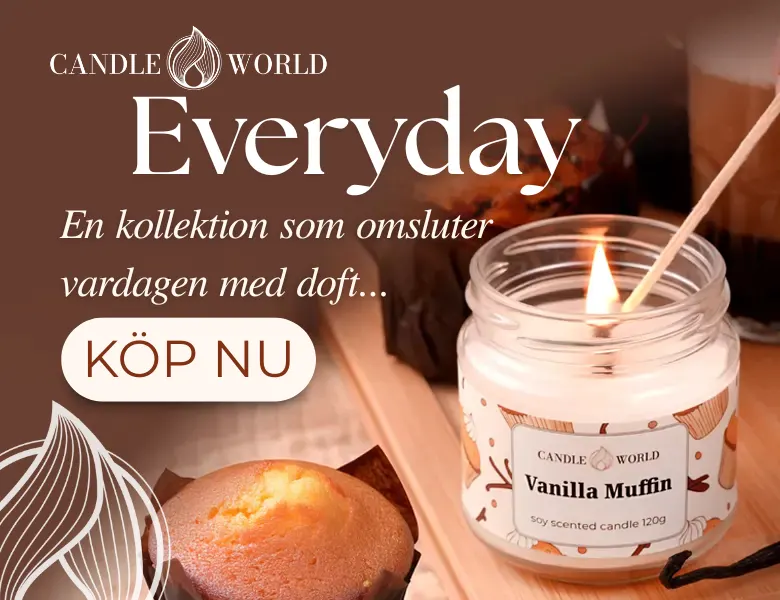Candle World Everyday doftljus soja