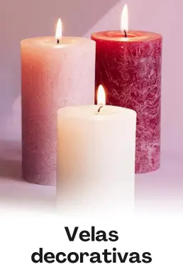Velas decorativas
