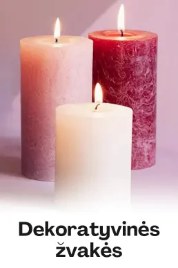 Dekoratyvinės žvakės
