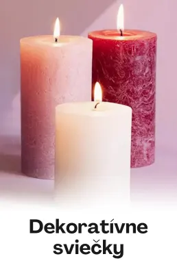 Dekoratívne sviečky