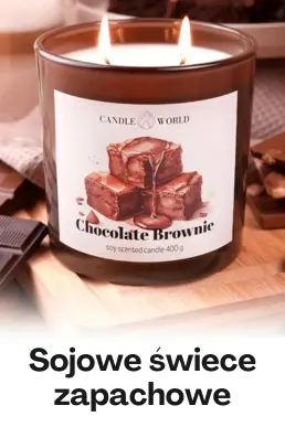 Sojowe świece zapachowe