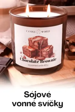 Sójové vonné svíčky