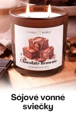 Sójové vonné sviečky