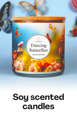 Soy scented candles