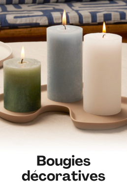 Bougies décoratives