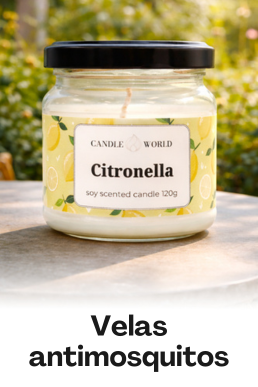 Velas antimosquitos