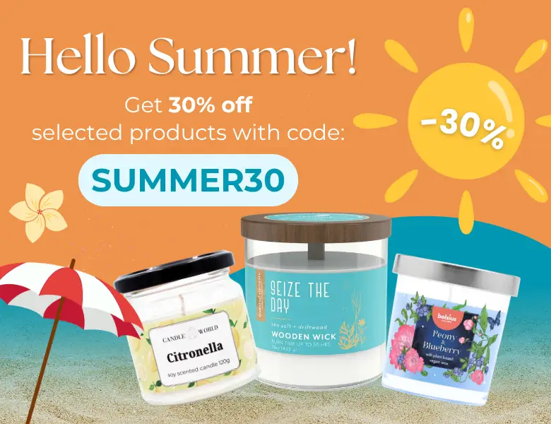 Summer fragrances 30% off with code SUMMER30