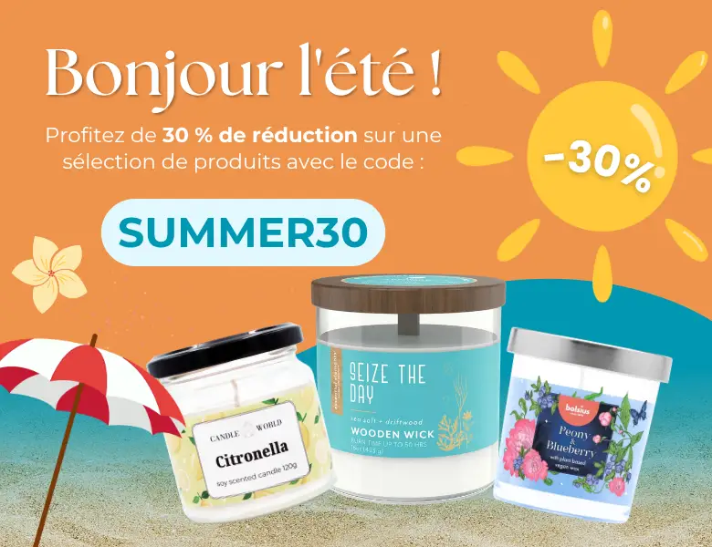 Parfums d'été : 30 % de réduction avec le code SUMMER30