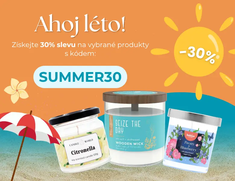 Letní vůně se slevou 30 % s kódem SUMMER30