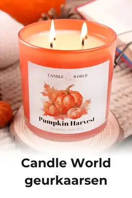 Candle World kaarsen
