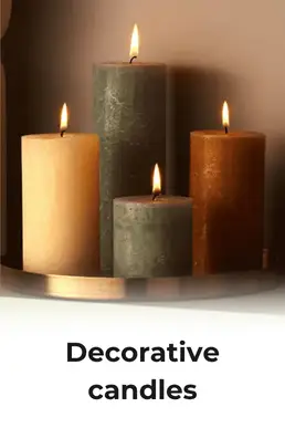 Decorative candles