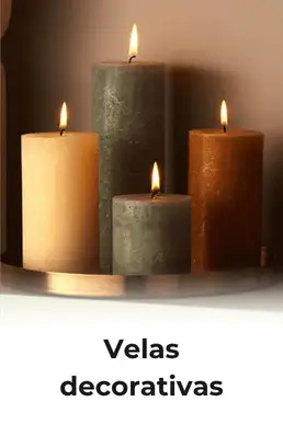 Velas decorativas