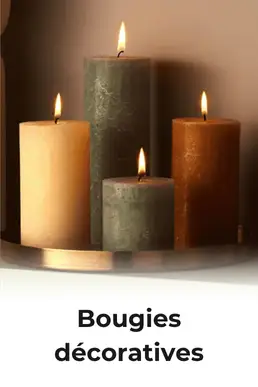 Bougies décoratives