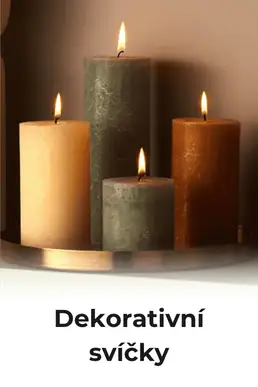 Dekorativní svíčky
