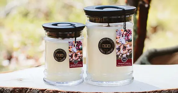 Autumn scented candles by Bridgewater Candle for the 2018 season