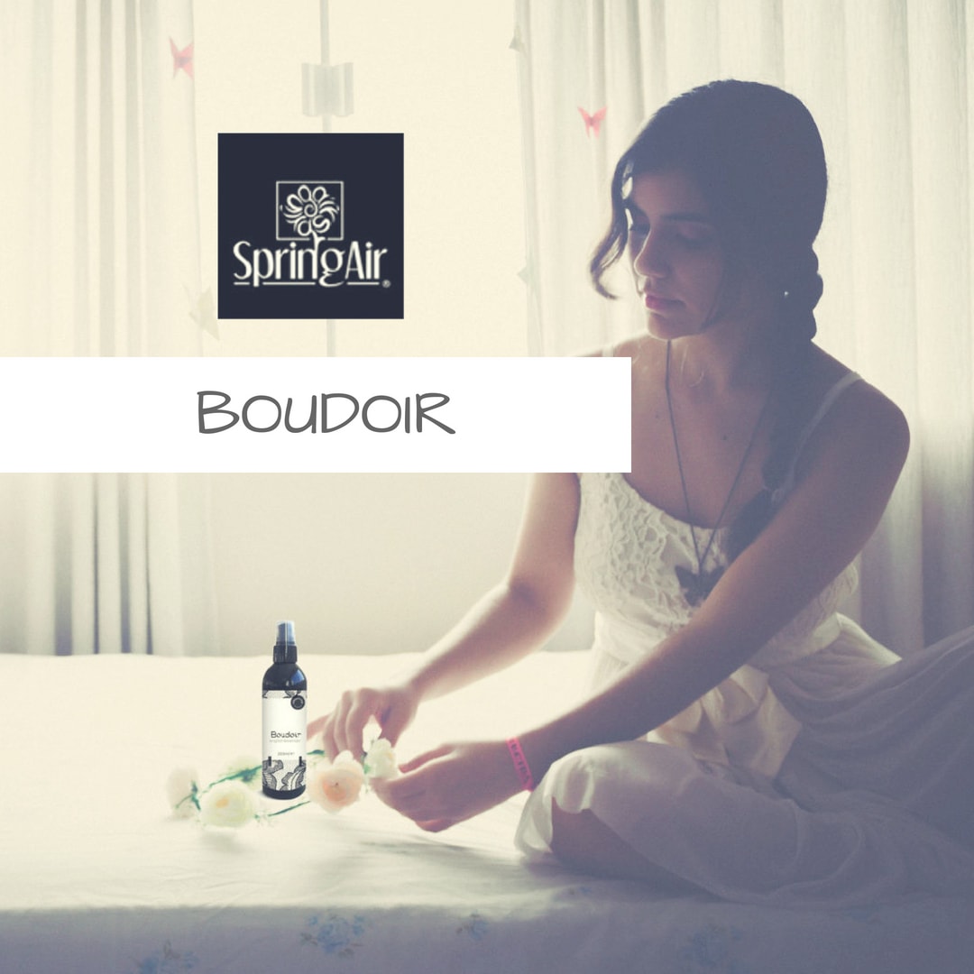 The feminine dimension of the fragrance - the luxurious Boudoir collection by Spring Air