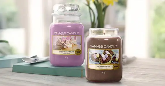 Colección Yankee Candle Easter - velas aromáticas para Pascua 2020