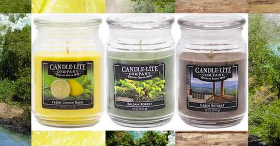 Nuovi profumi delle candele profumate Candle-lite della collezione Everyday 2019